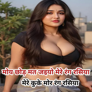 Moy choṛ mat jayiyo mere rang rasiya Mere kuke mor rang rasiya