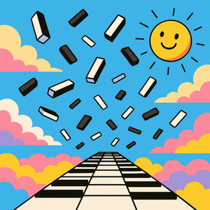 占いピアノ占拠中