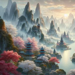 輕雪初晴 First Snow, Clear Skies