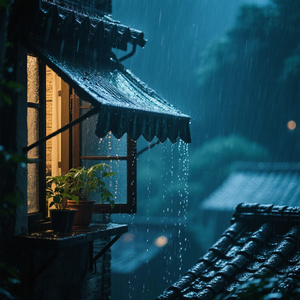 檐外夜雨