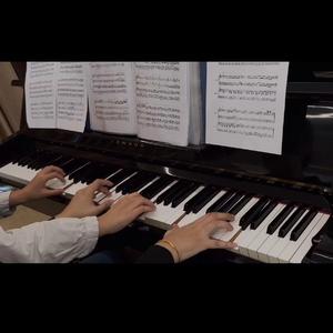 不能说的秘密| 湘伦小雨-钢琴四手联弹