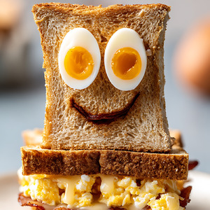 サンドイッチを食べるか宿題をやるか？