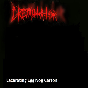 Lacerating Egg Nog Carton