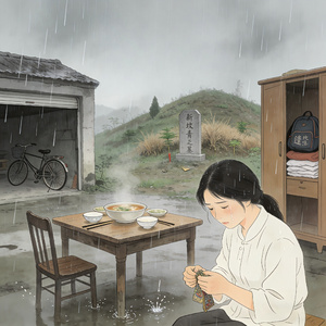 清明的雨 喊不回你