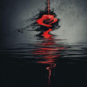 By the shore a rose is born