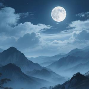 夜色轻柔似心语