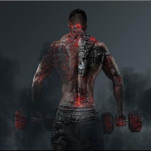 Gimnasio y Luchadores Boxeo Motivación