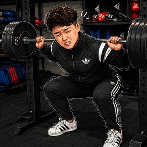 오늘은 하체부시기 버전2(득근송)
