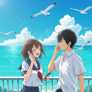 花火のあと、ふたり