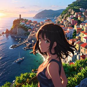 港町のスケッチ