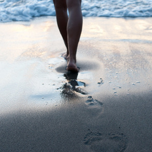 A Footprint In The Sand