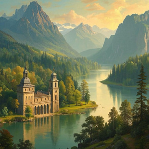 贝恩斯-缤纷落叶Coloured Leaves