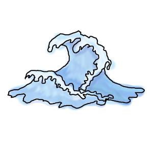 the waves are crashing down on me