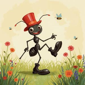Ant Dancing in High Heels