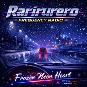 Frozen Neon Heart