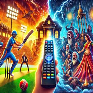 रिमोट की लड़ाई – IPL vs. सीरियल