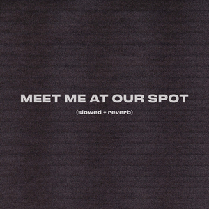 Meet Me at our Spot (Slowed + Reverb)