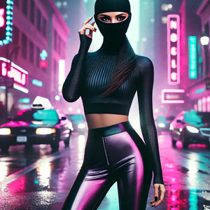 Crazy Ninja Cat Run The Night