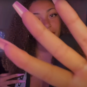 Tapping on Metal Sign