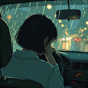 雨音の消えた街