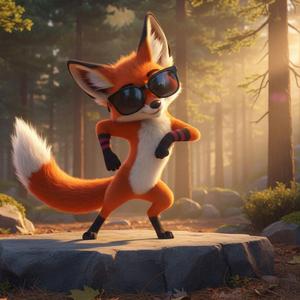 Frankie The Funkie Fox