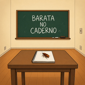 Barata no Caderno