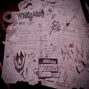 wrist in red glitter