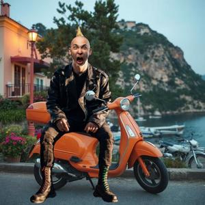 sitter på min moped (Punk Rock Remix)