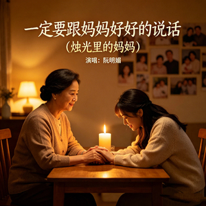 一定要跟妈妈好好的说话（烛光里的妈妈）