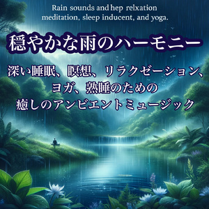 雨の中の静寂：深遠なリラクゼーションへ