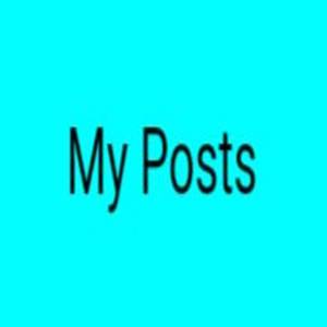 My Posts