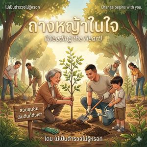 ถางหญ้าในใจ (Weeding the Heart)