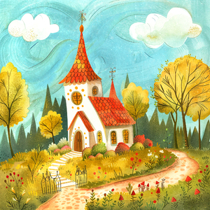 The Church's One Foundation (piano lullaby)