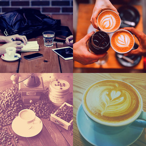 微妙的酷咖啡厅心情