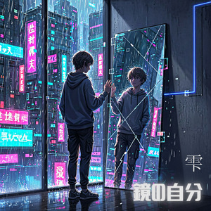 鏡の自分