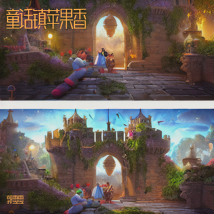 童话镇苹果香（伴奏）