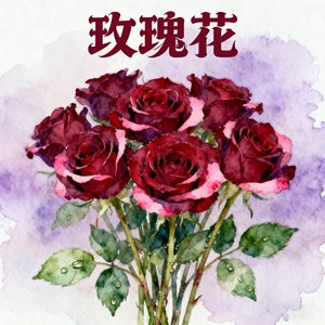 玫瑰花(快乐阳光）