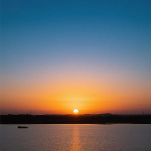 日落余晖里