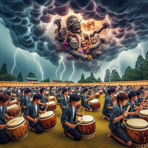 雷鳴の太鼓
