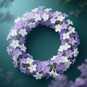 丁香花结了又结