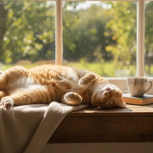 十隻橘貓九隻肥 by HOK