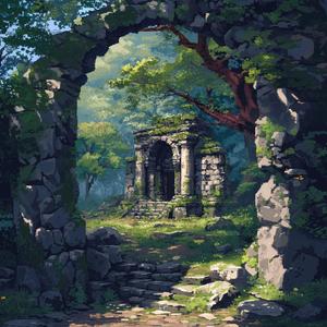 木漏れ日の回廊