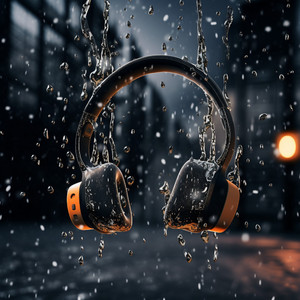 Binaural Rain Harmonic Sounds