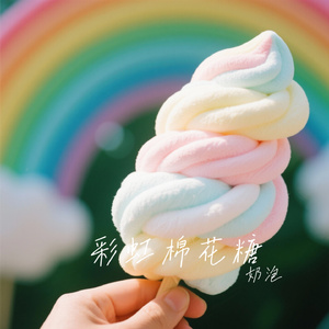 彩虹棉花糖