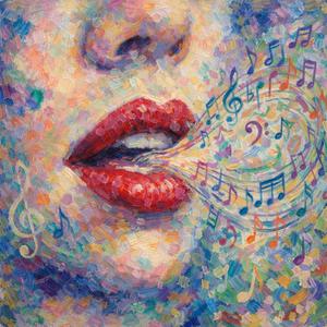 À voz de pássaro canoro de Belkiss