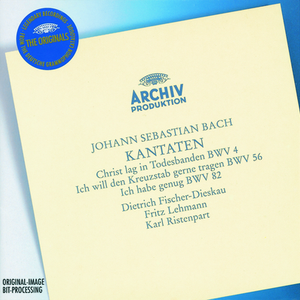 Cantata "Ich will den Kreuzstab gerne tragen" BWV 56:3. Aria: "Endlich endlich wird mein Joch"