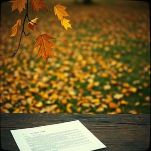 Three Autumns Away（隔三秋）