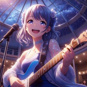 星空の下で　きみと笑った