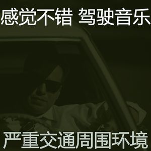 柔和的开车上班时刻