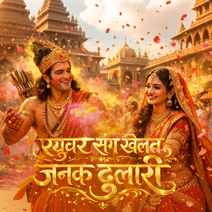 रघुवर संग खेलत जनक दुलारी